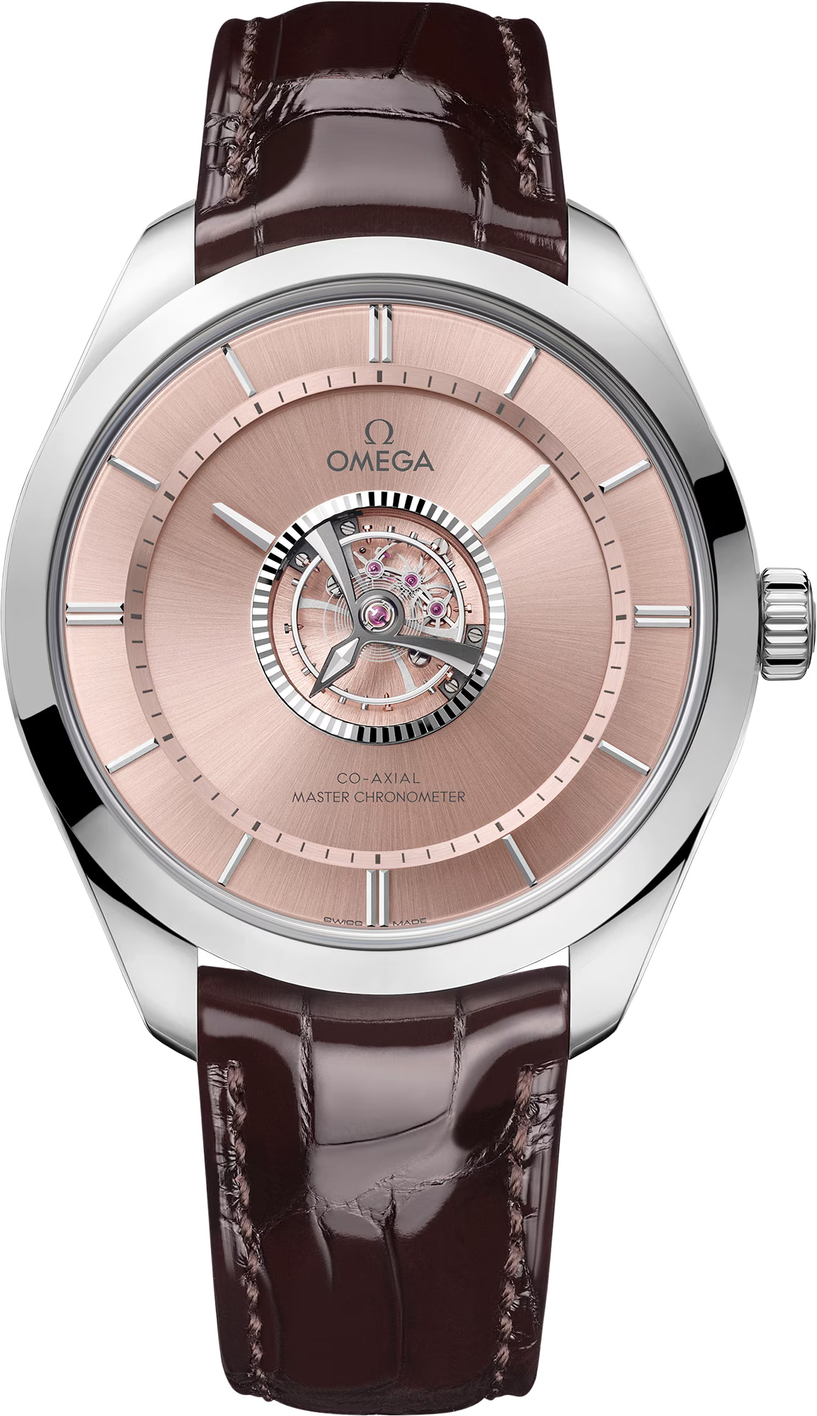 2025 Omega de Ville Toubillon Canoups Gold on Strap