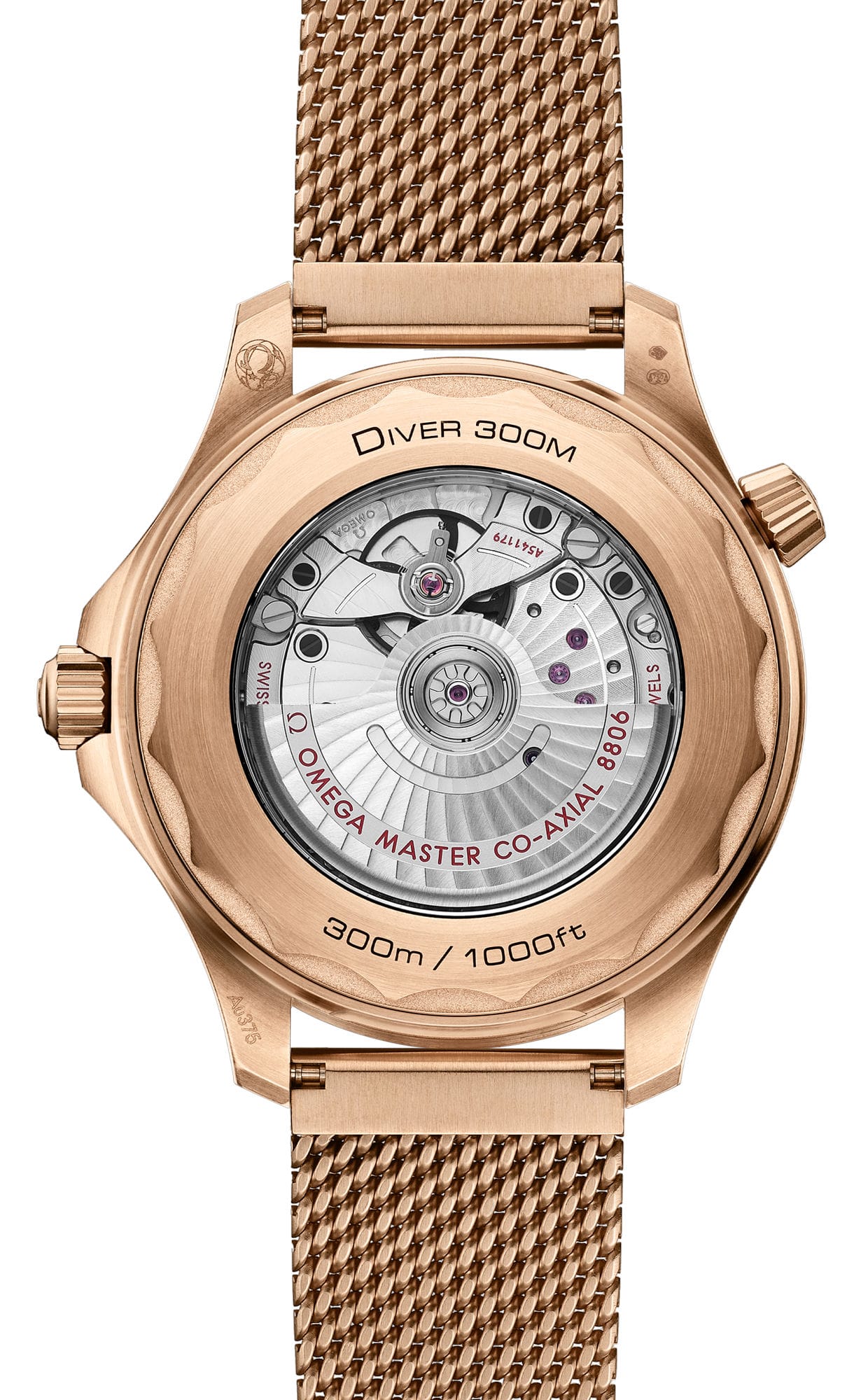 2025 Omega Seamaster Diver 300M Bronze Gold "Ironman" on Bracelet 210.90.42.20.01.003