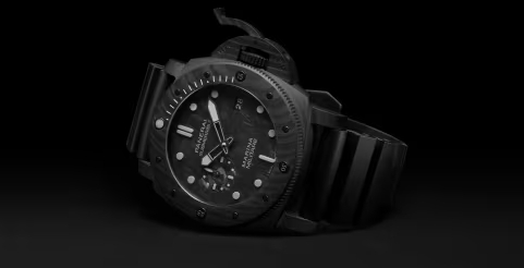 Panerai Submersible Marina Militare Carbotech Automatic Men's Watch PAM00979