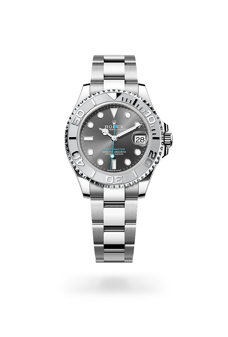 2025 Yacht-Master 37 Rolex Oyster, 37 mm, Oystersteel and platinum M268622-0002