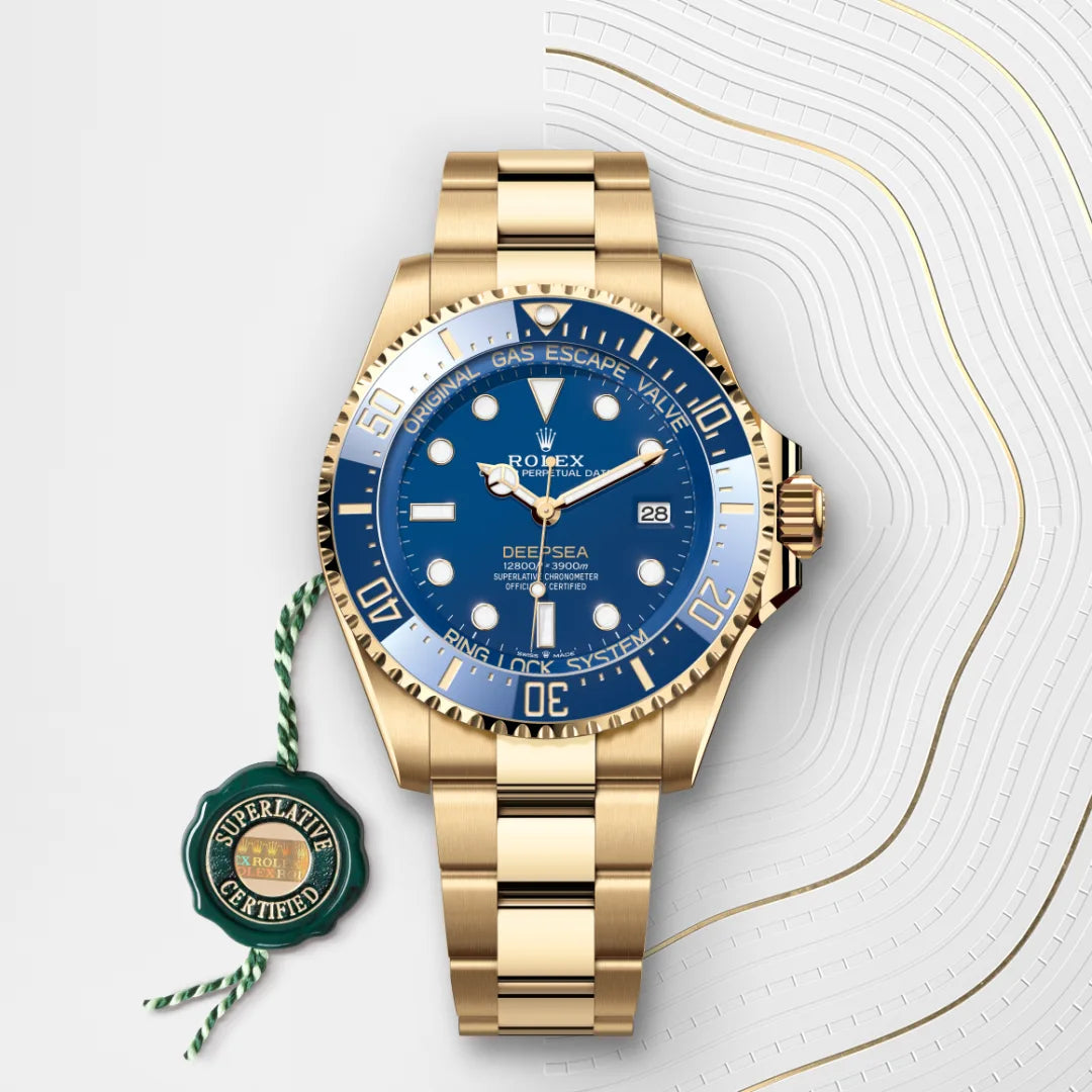 2025 Rolex Deepsea Rolex Oyster, 44 mm, yellow gold M136668LB-0001