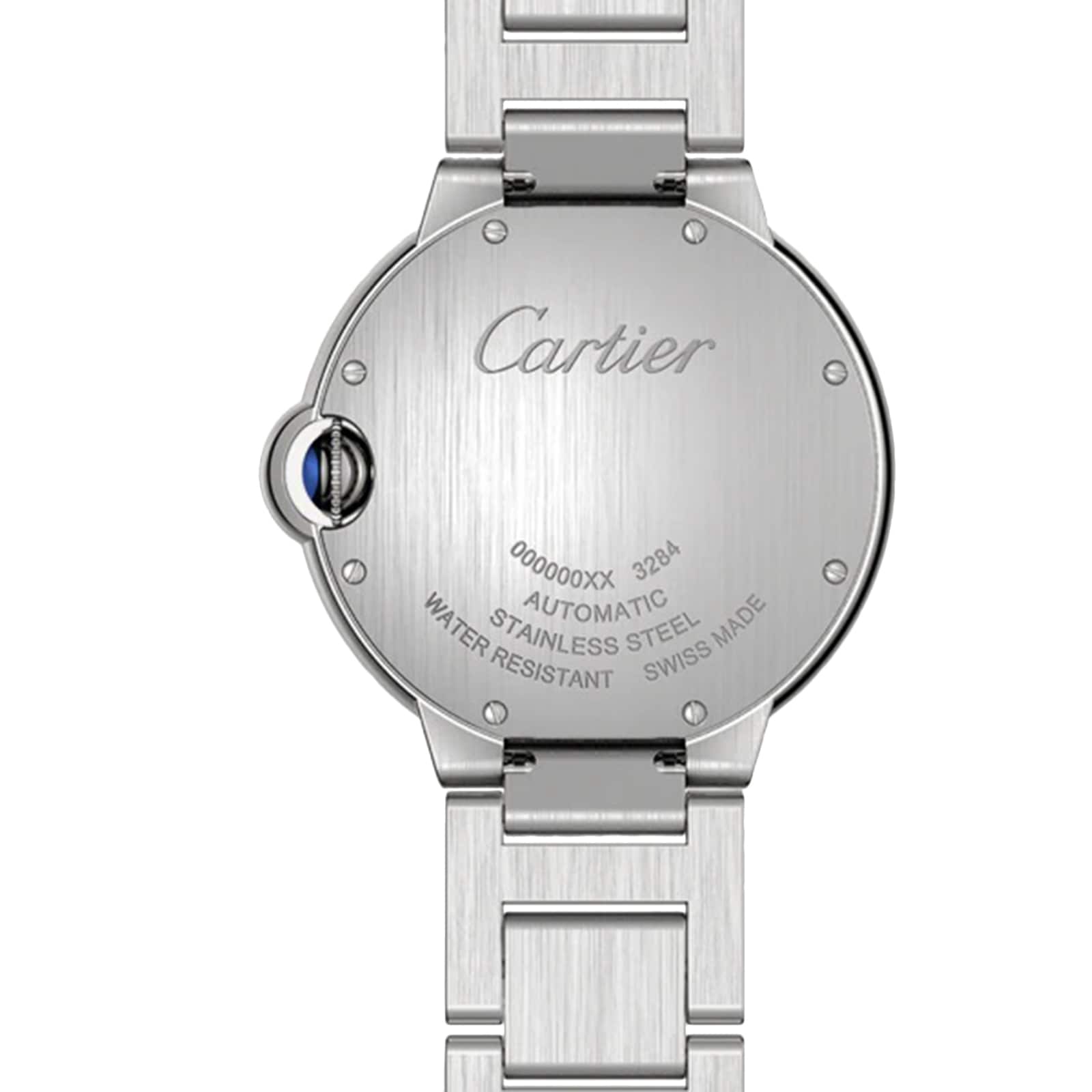 Cartier Ballon Bleu de Cartier watch, 36 mm, mechanical movement with automatic winding. Steel case,-P17311148