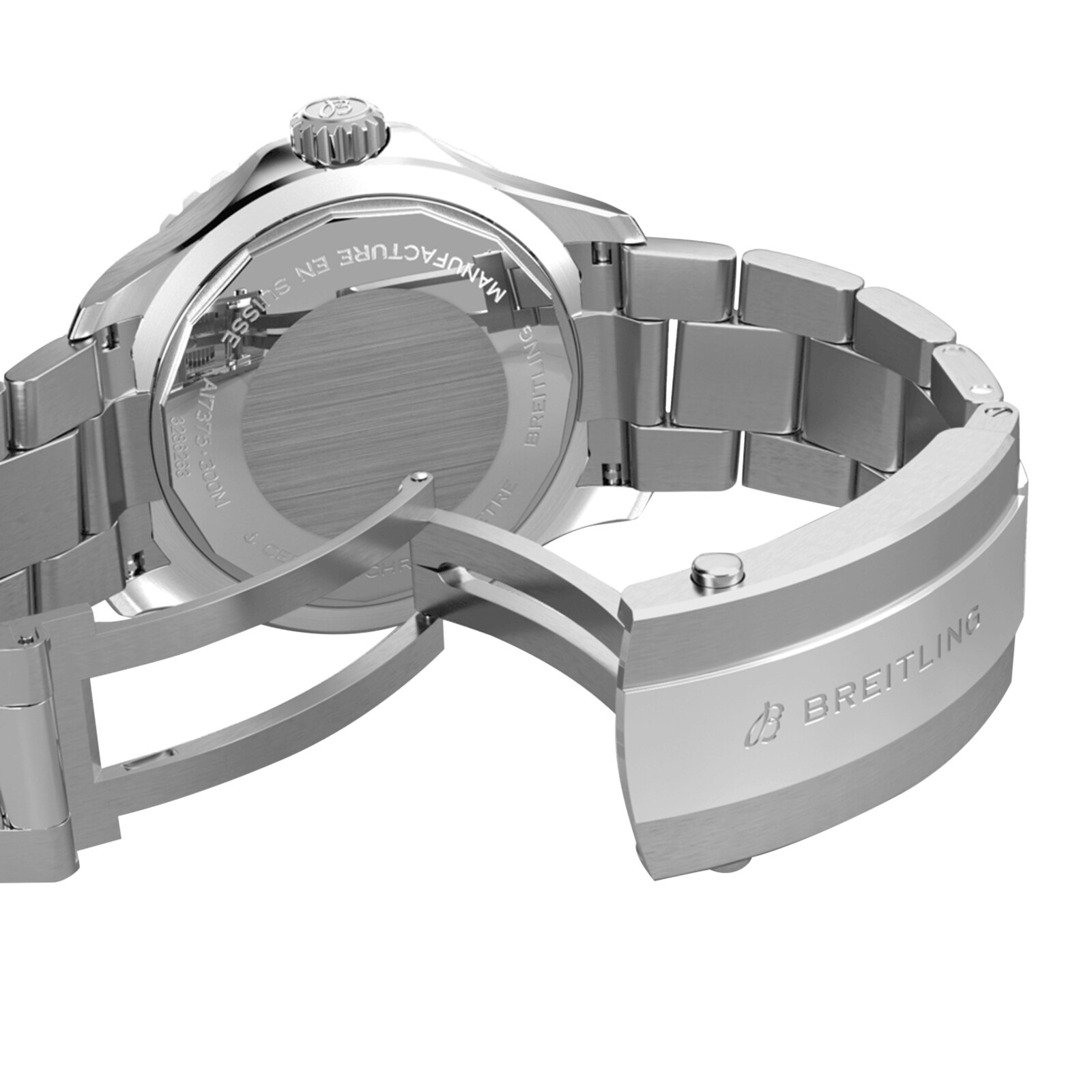 Breitling Superocean 42mm Mens Watch Black-P17532124