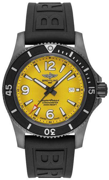 Breitling Superocean Black Steel 46mm