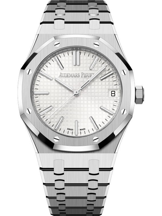 Audemars Piguet ROYAL OAK Silver-Toned Dial 41mm