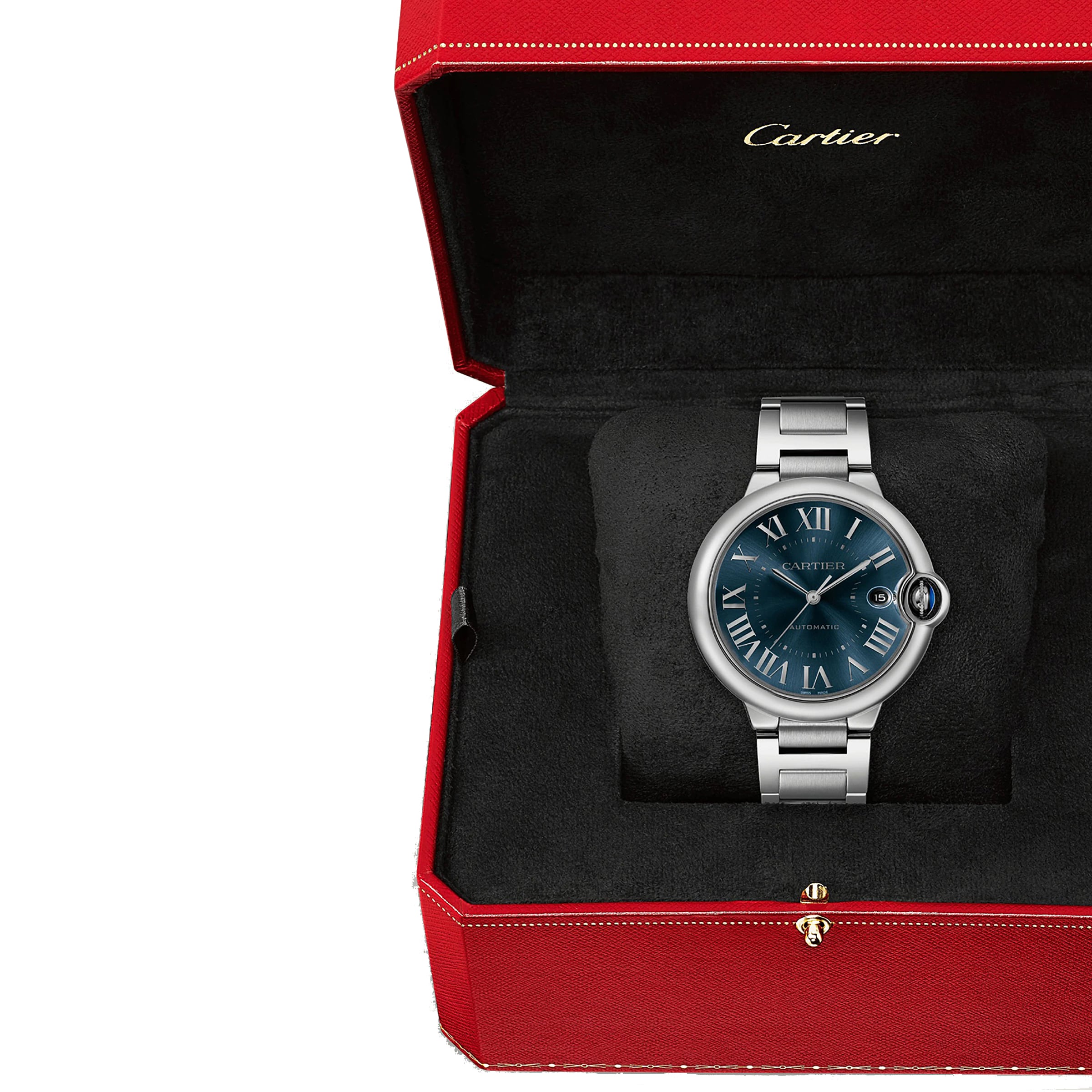 Cartier Ballon Bleu de Cartier watch 40mm, automatic movement, steel-P17311195