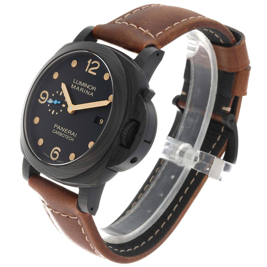 Panerai Luminor Marina 1950 Carbotech™ 3 Days Automatic 44mm Black Dial Men's Watch Pam00661