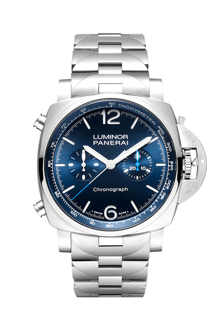 Panerai Luminor Chrono Blue Dial PAM01110