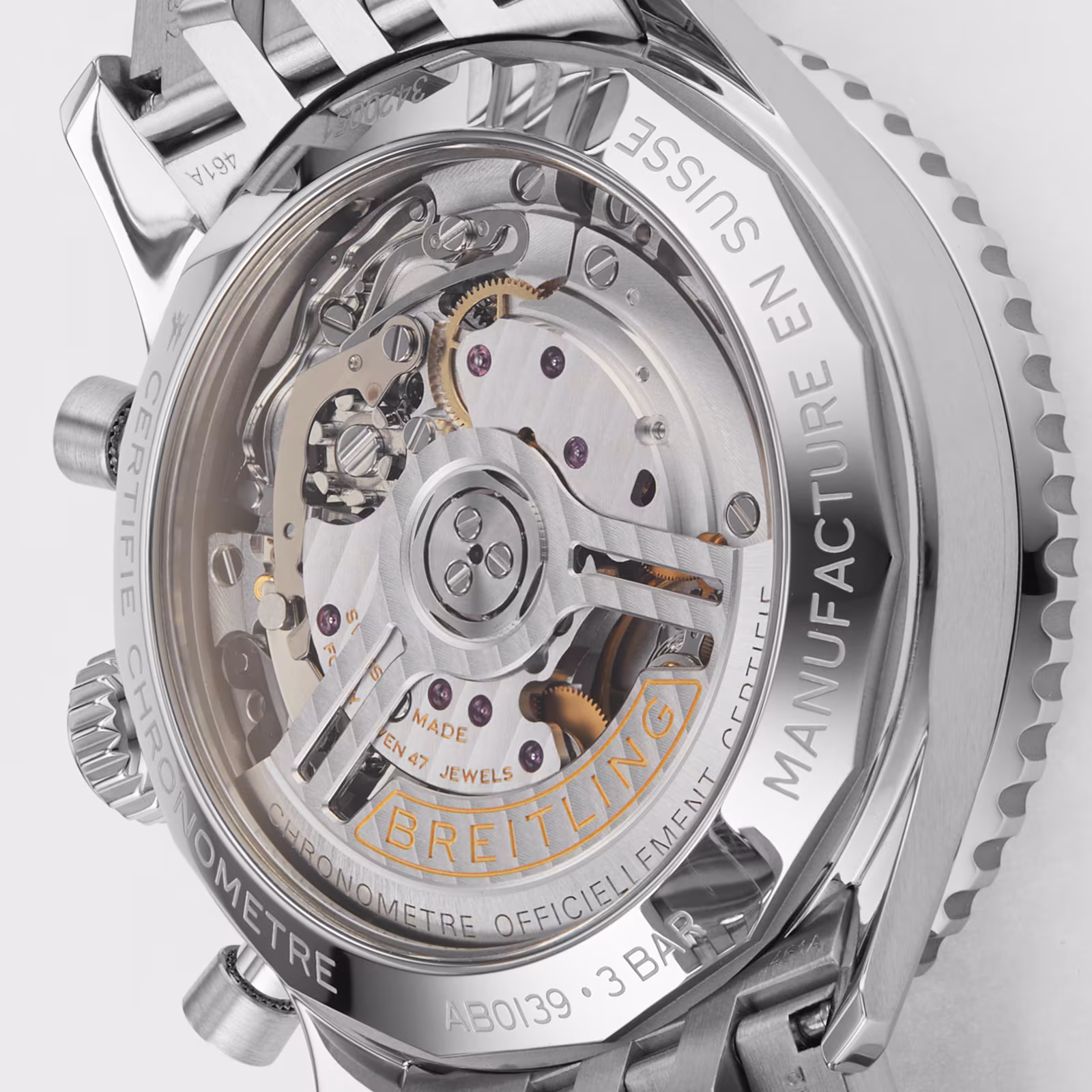 Breitling Navitimer B01 Chronograph 41mm Mens Watch Silver-P17532078