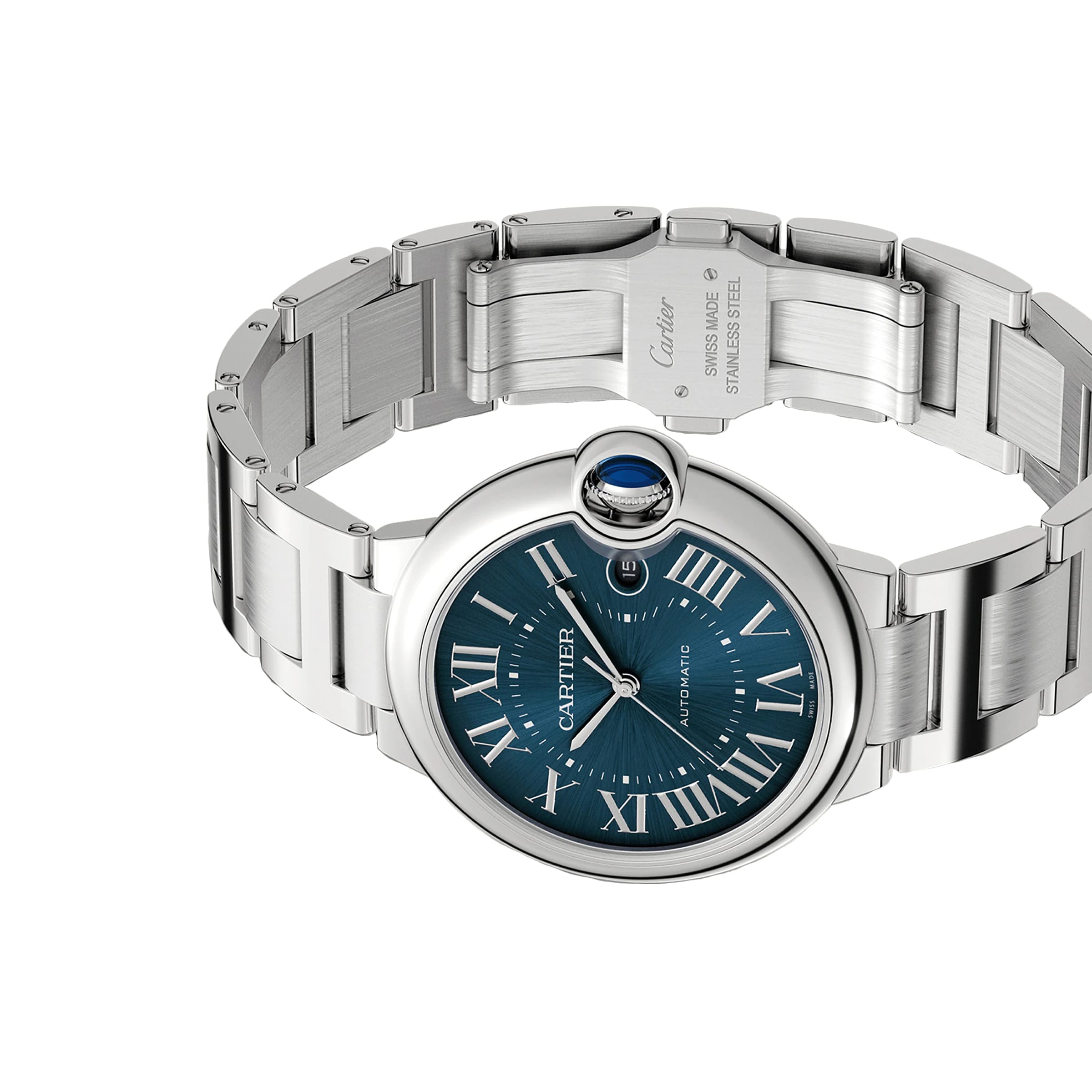 Cartier Ballon Bleu de Cartier watch 40mm, automatic movement, steel-P17311195
