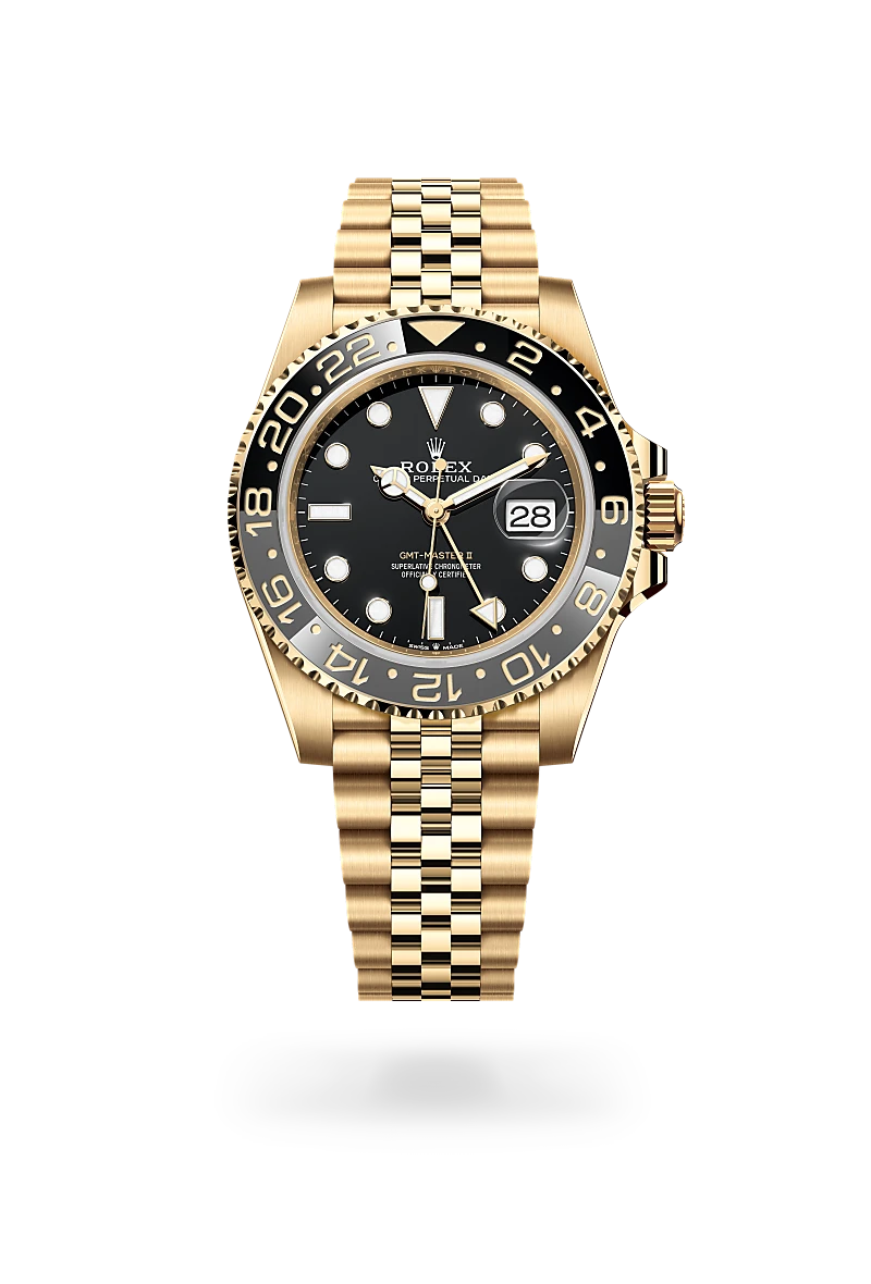 2025 GMT-Master II Rolex Oyster, 40 mm, yellow gold M126718GRNR-0001