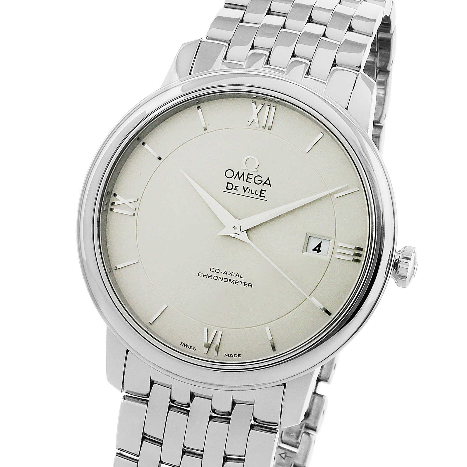 Omega De Ville Prestige Mens 39.5mm Automatic Co-Axial Date Mens Watch-P17331310