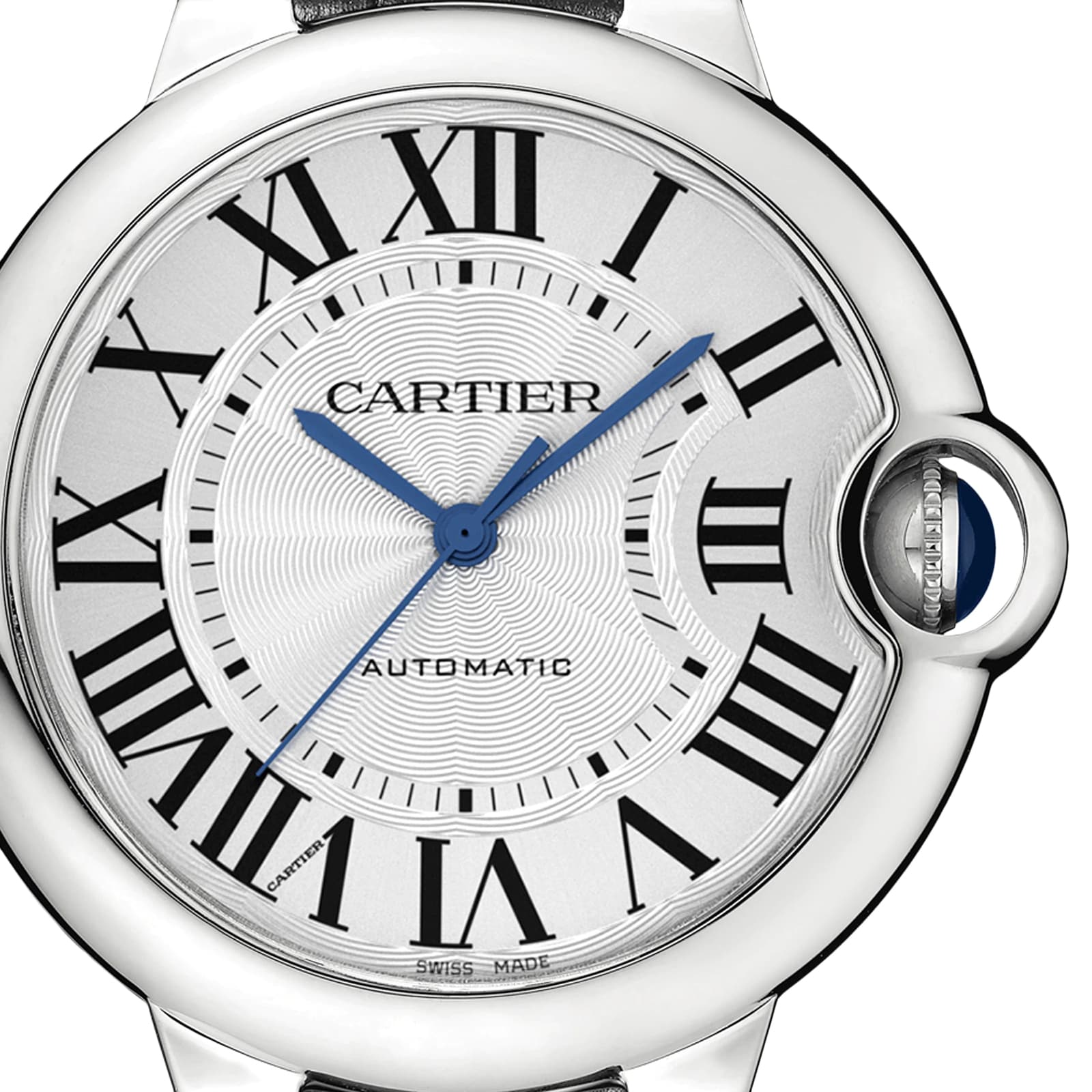 Cartier Ballon Bleu de Cartier watch, 36 mm, mechanical movement with automatic winding. Case in steel-P17311235