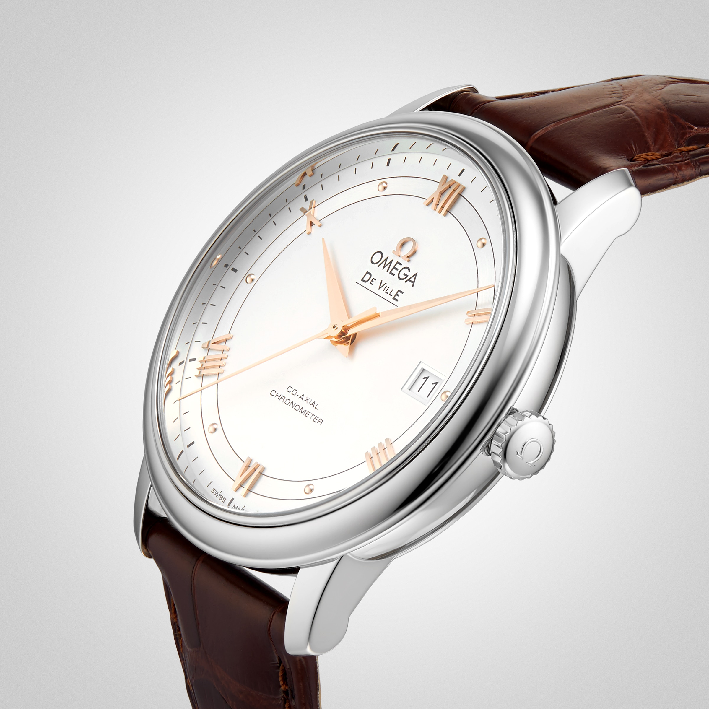 Omega De Ville Prestige Mens 39.5mm Automatic Co-Axial Watch-P17331228