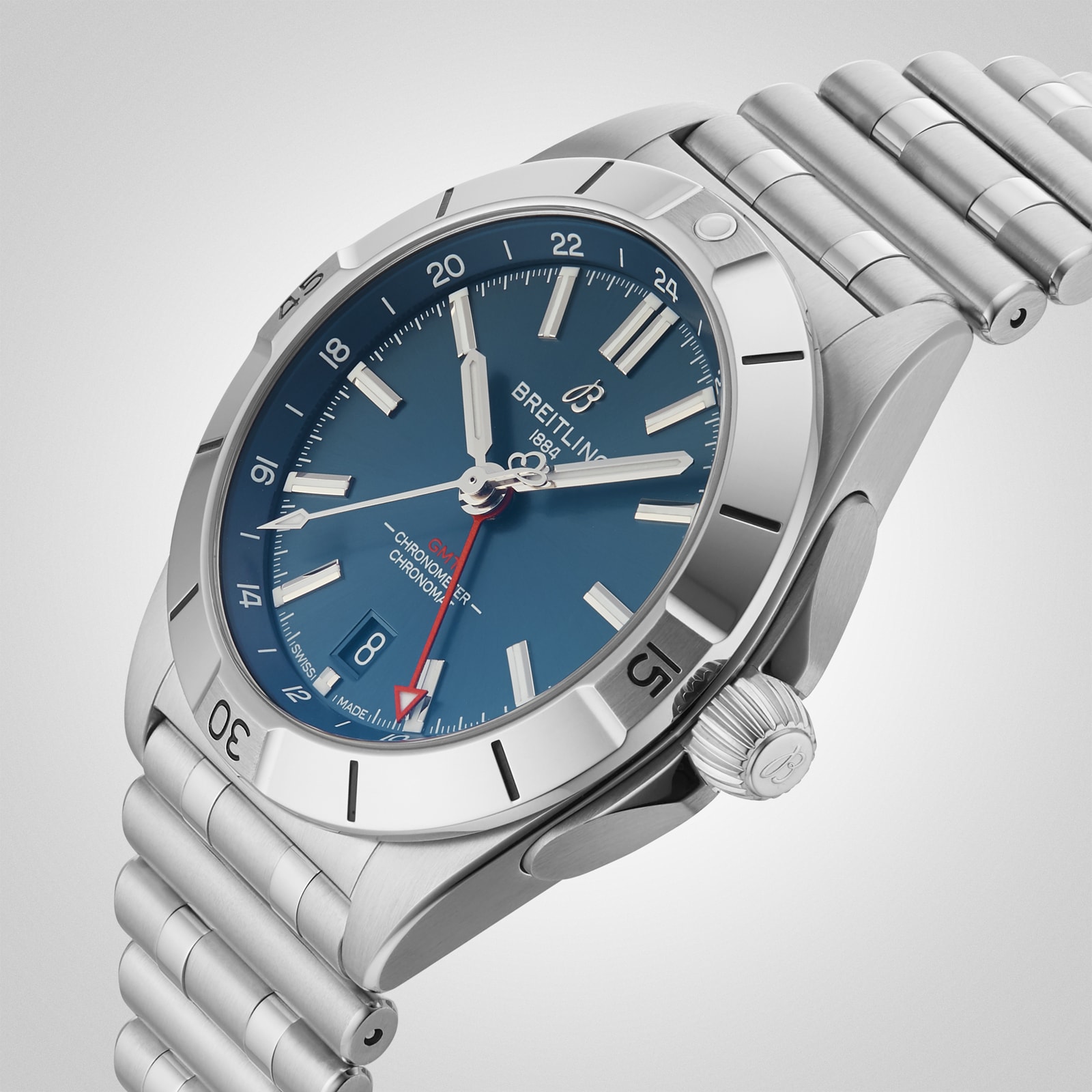 Breitling Chronomat Automatic GMT 40 Blue Dial-P17532158