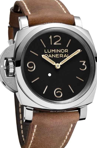 Panerai Luminor 1950 3 Days Acciaio 47mm Black Dial Men's Watch Pam00372