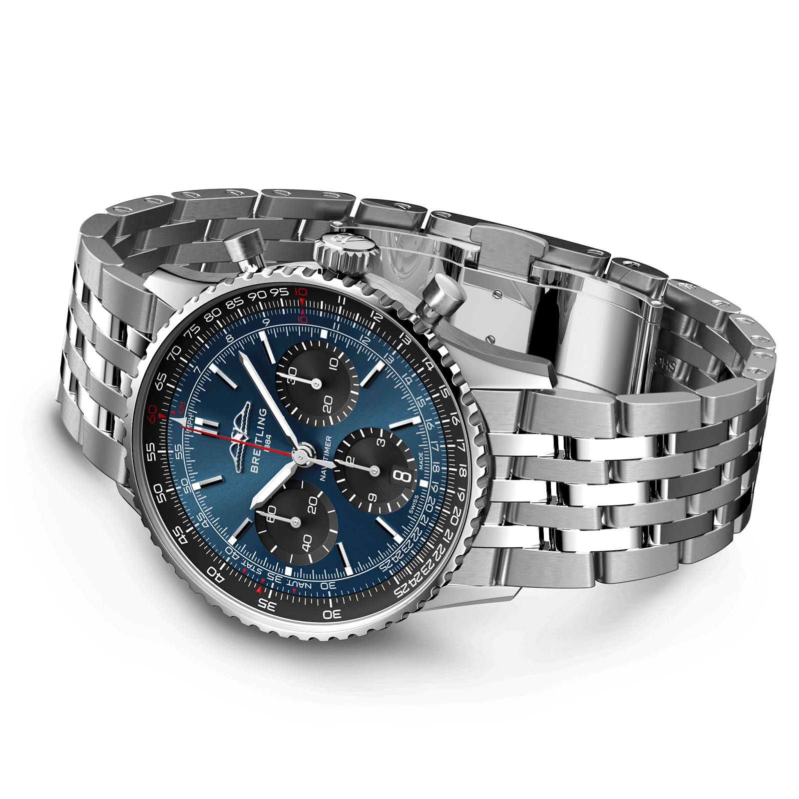 Breitling Navitimer B01 Chronograph 41mm Mens Watch Blue-P17532080