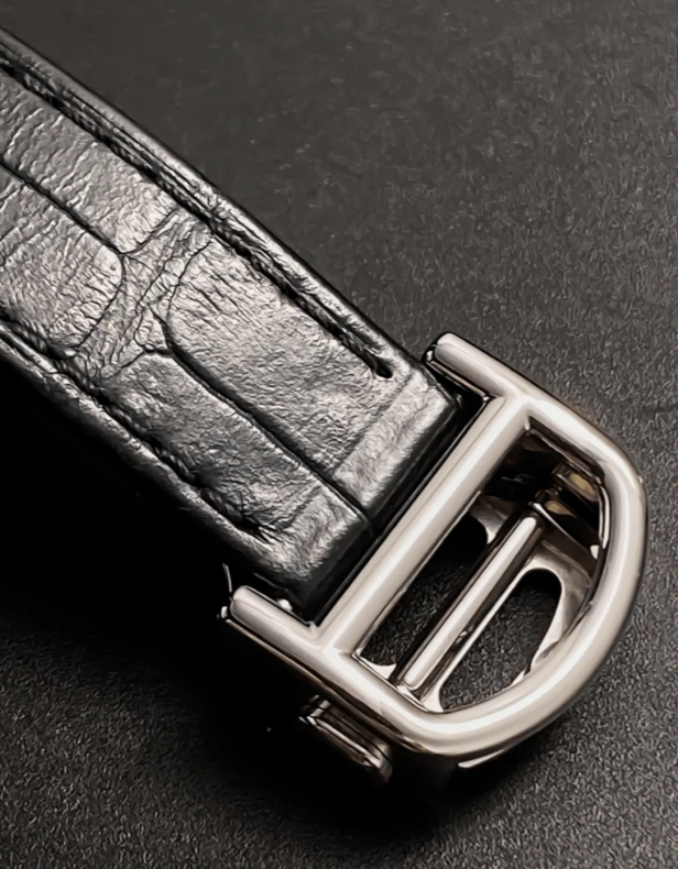 Cartier Ballon Bleu de Cartier watch, 42 mm, steel, leather-P17311139