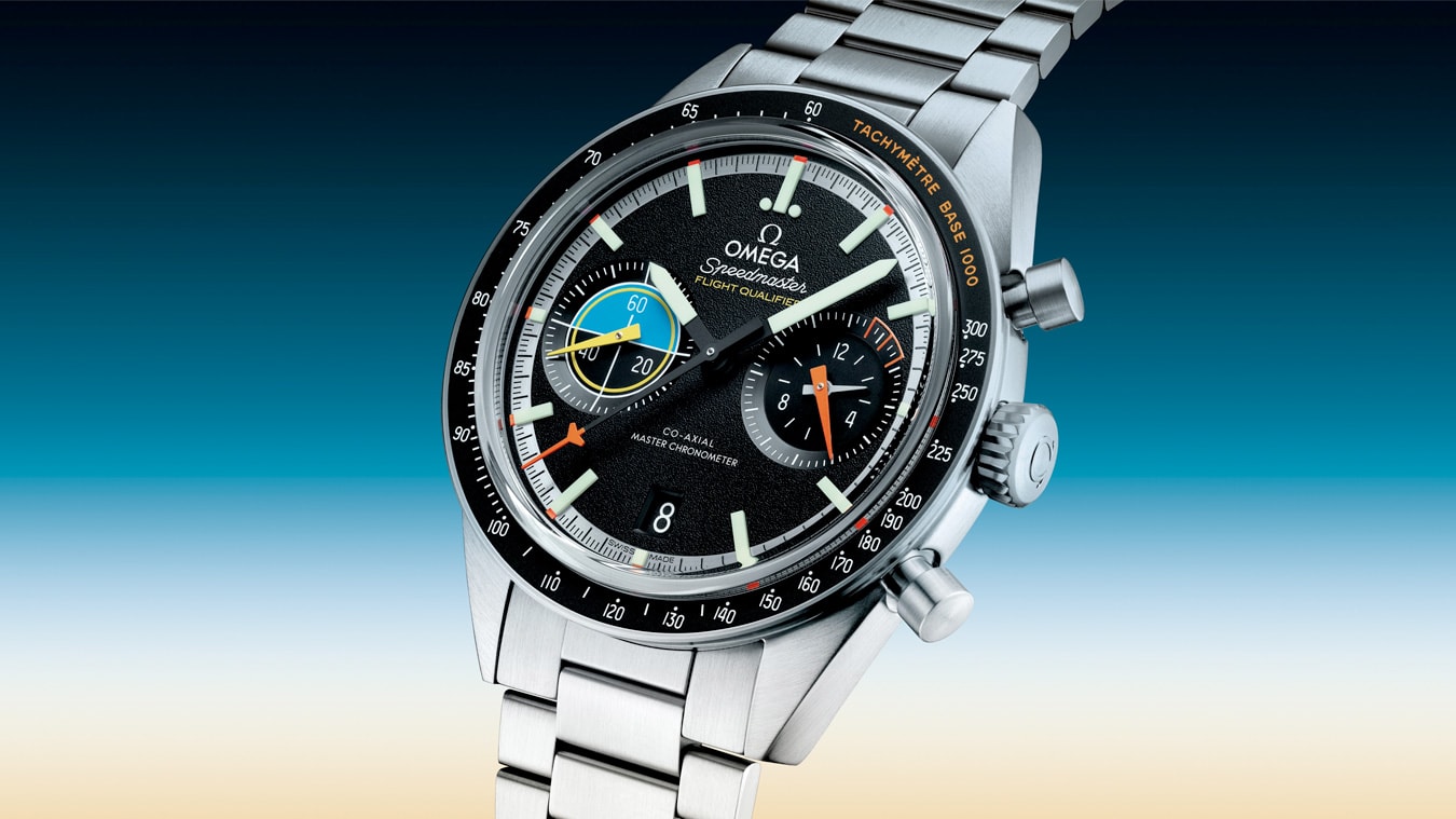 2025 Omega 332.10.41.51.01.002 Speedmaster Pilot Steel on Steel 40.85mm