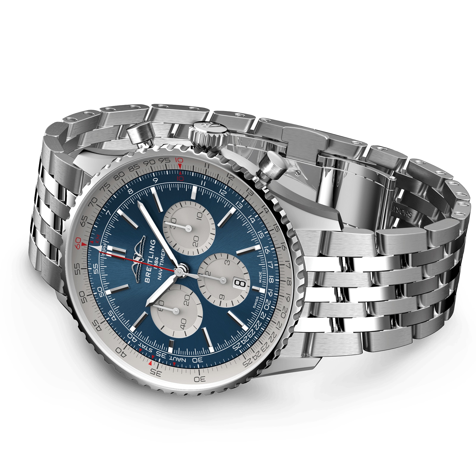 Breitling Navitimer B01 Chronograph 46mm Mens Watch Blue-P17532096