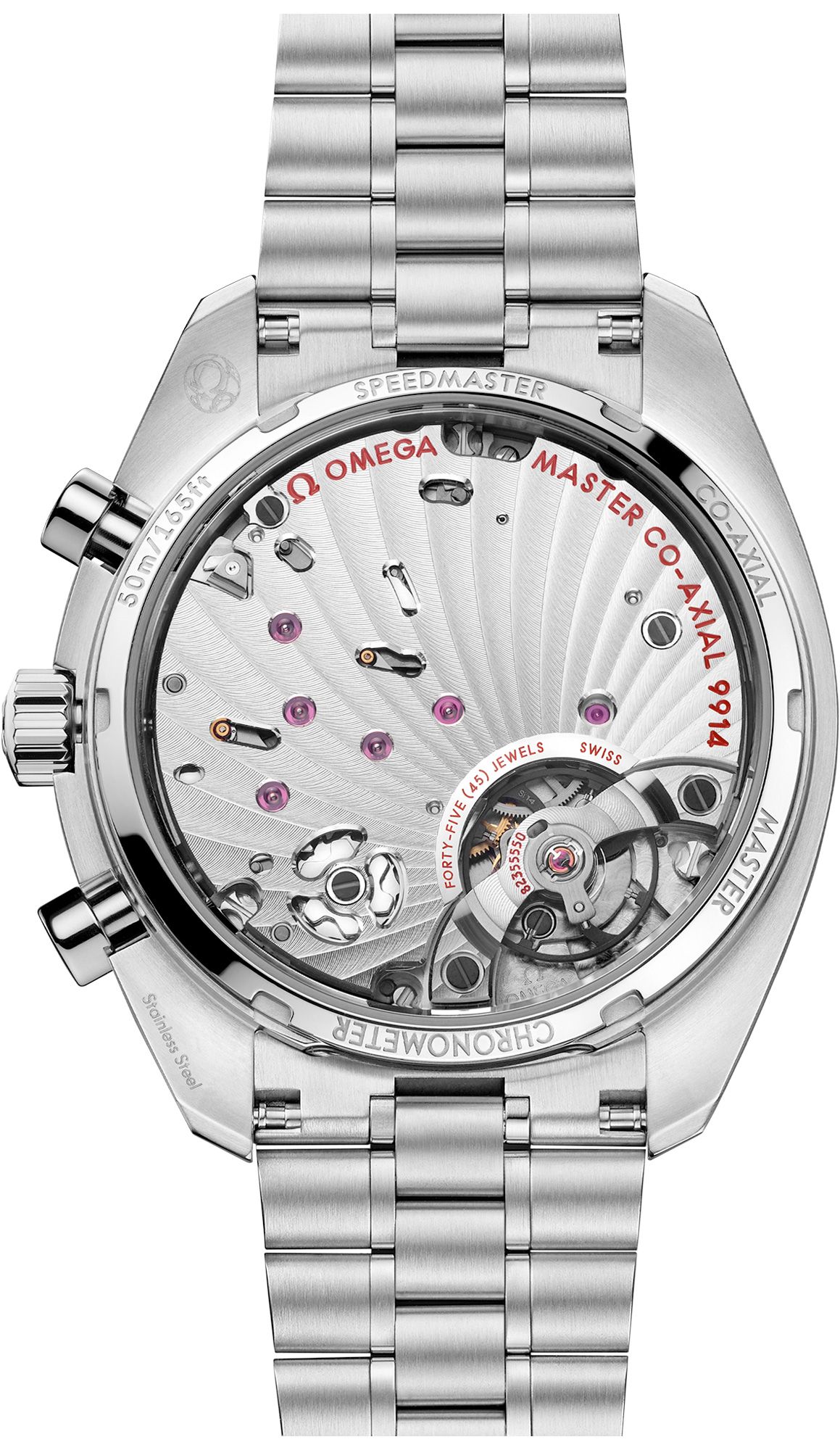 2025 Omega Speedmaster Moonphase Meteorite Blue and Grey 304.30.43.52.06.001