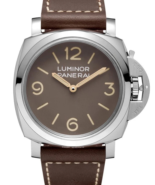 Panerai Luminor Marina 1950 3 Days Acciao 47mm Brown Dial Men's Watch Pam00663