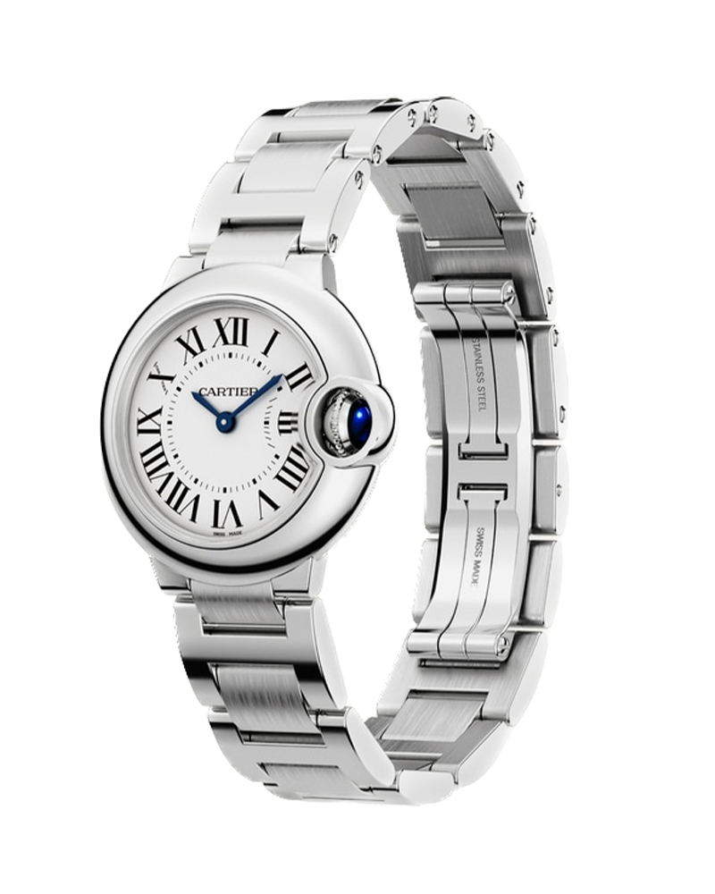 Ballon Bleu de Cartier, 28mm, Stainless Steel