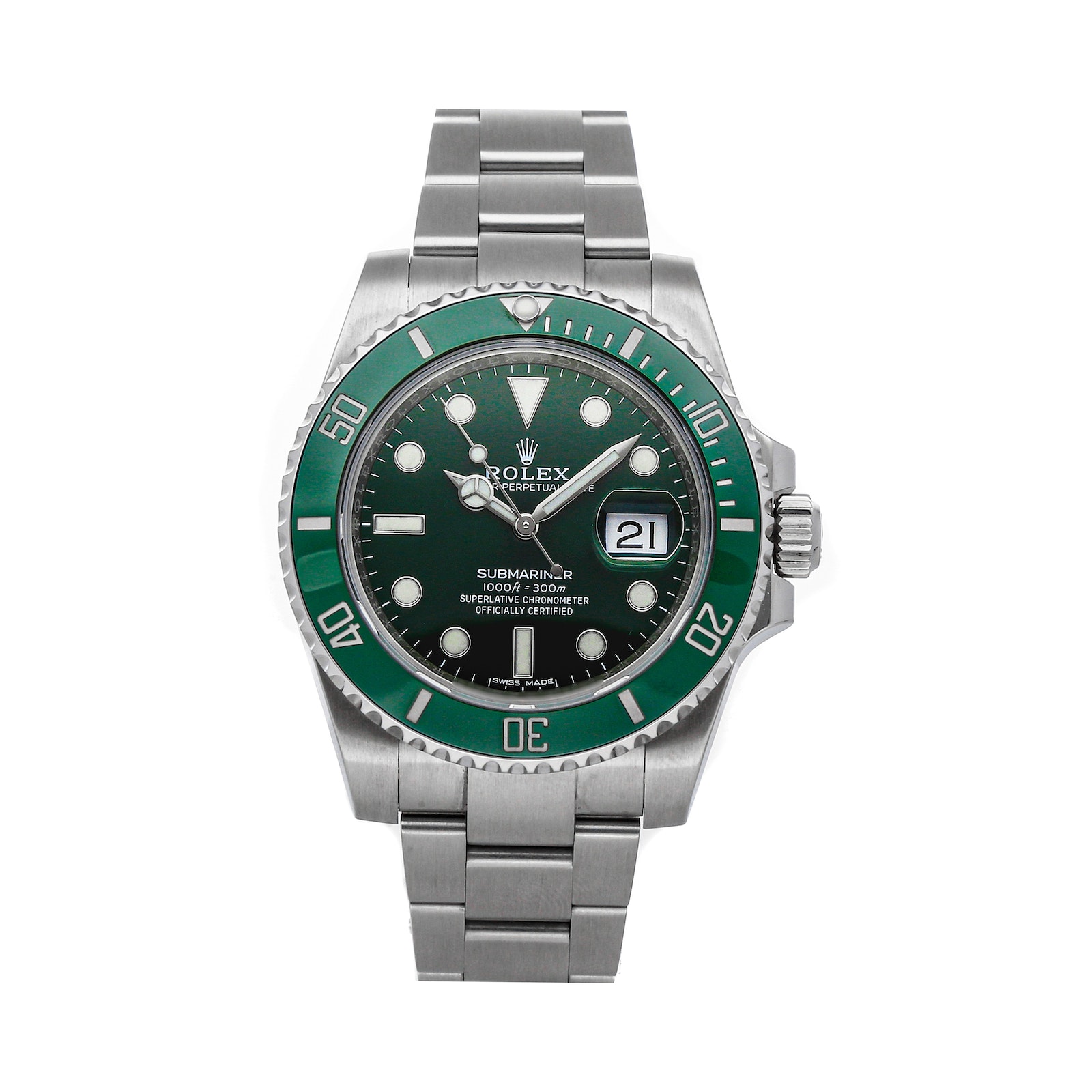 Rolex Submariner Date "Hulk" 116610LV-4539565