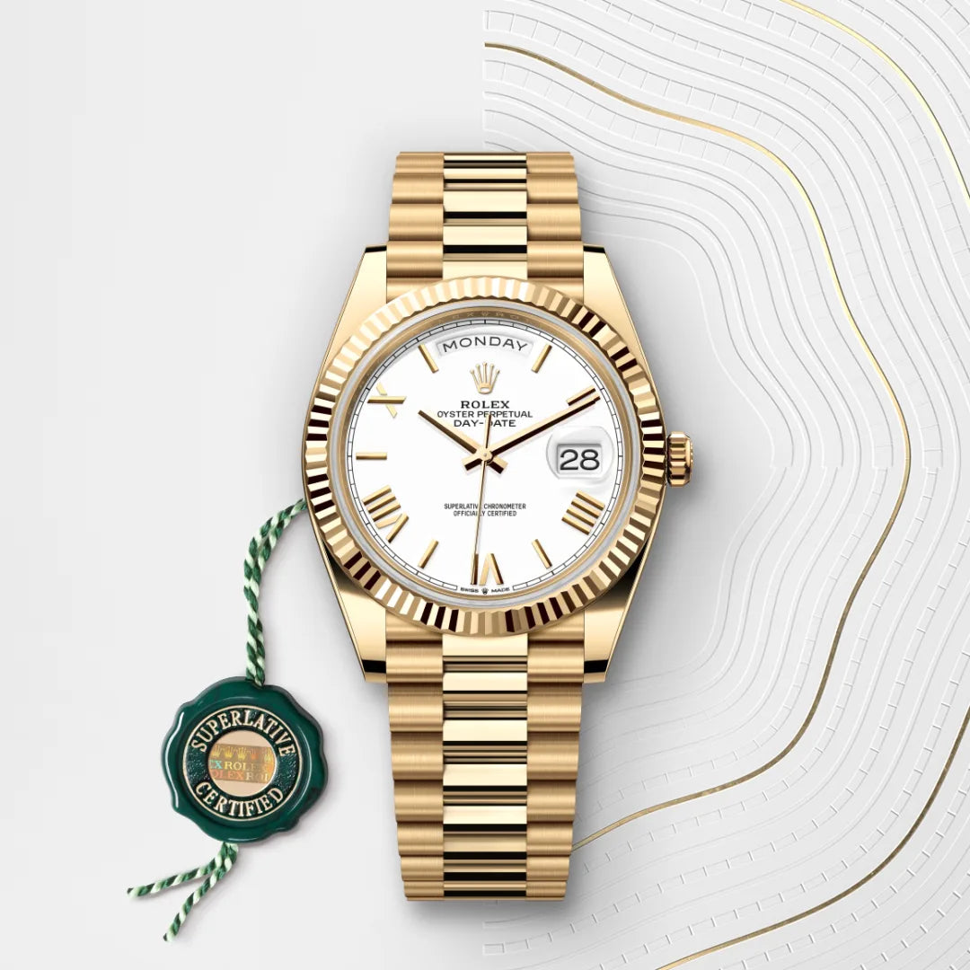 2025 Day-Date 40 Rolex Oyster, 40 mm, yellow gold M228238-0042