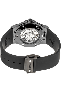 Hublot Classic Fusion Automatic Black Carbon Fiber Dial Black Rubber 45mm Men's Watch 542.CM.1771.RX