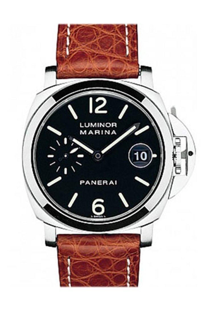 Panerai Luminor Marina Black Dial Automatic Men's Watch PAM00048