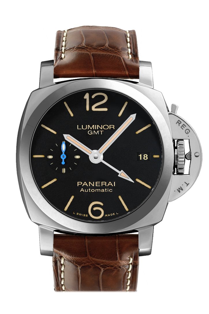 Panerai Luminor 3 Day 1950 Automatic Black Dial Men's Watch PAM01320