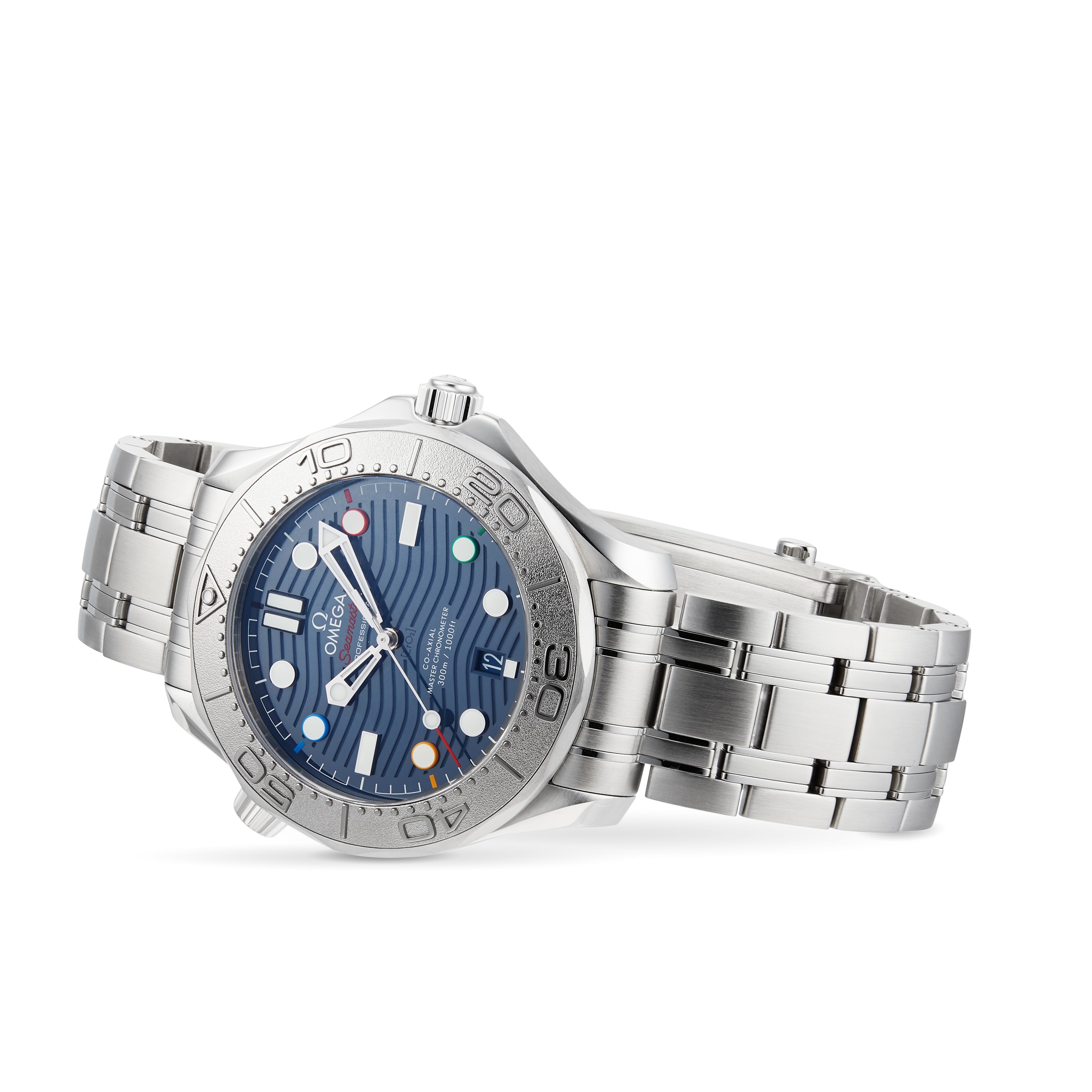 Omega Seamaster "Beijing 2022" Diver 300M Co-Axial Master Chronometer 42mm Mens Watch-P17331789