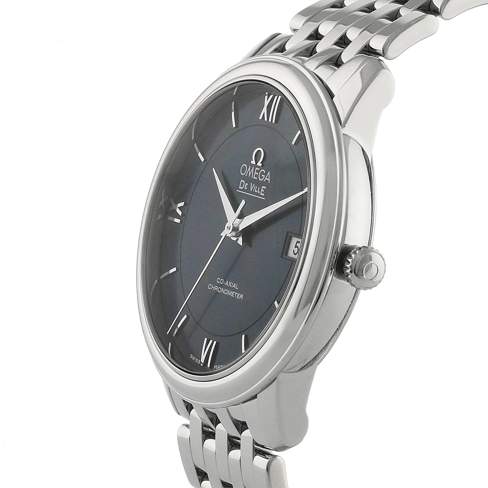 Omega De Ville Prestige Mens 39.5mm Automatic Co-Axial Date Mens Watch-P17331311