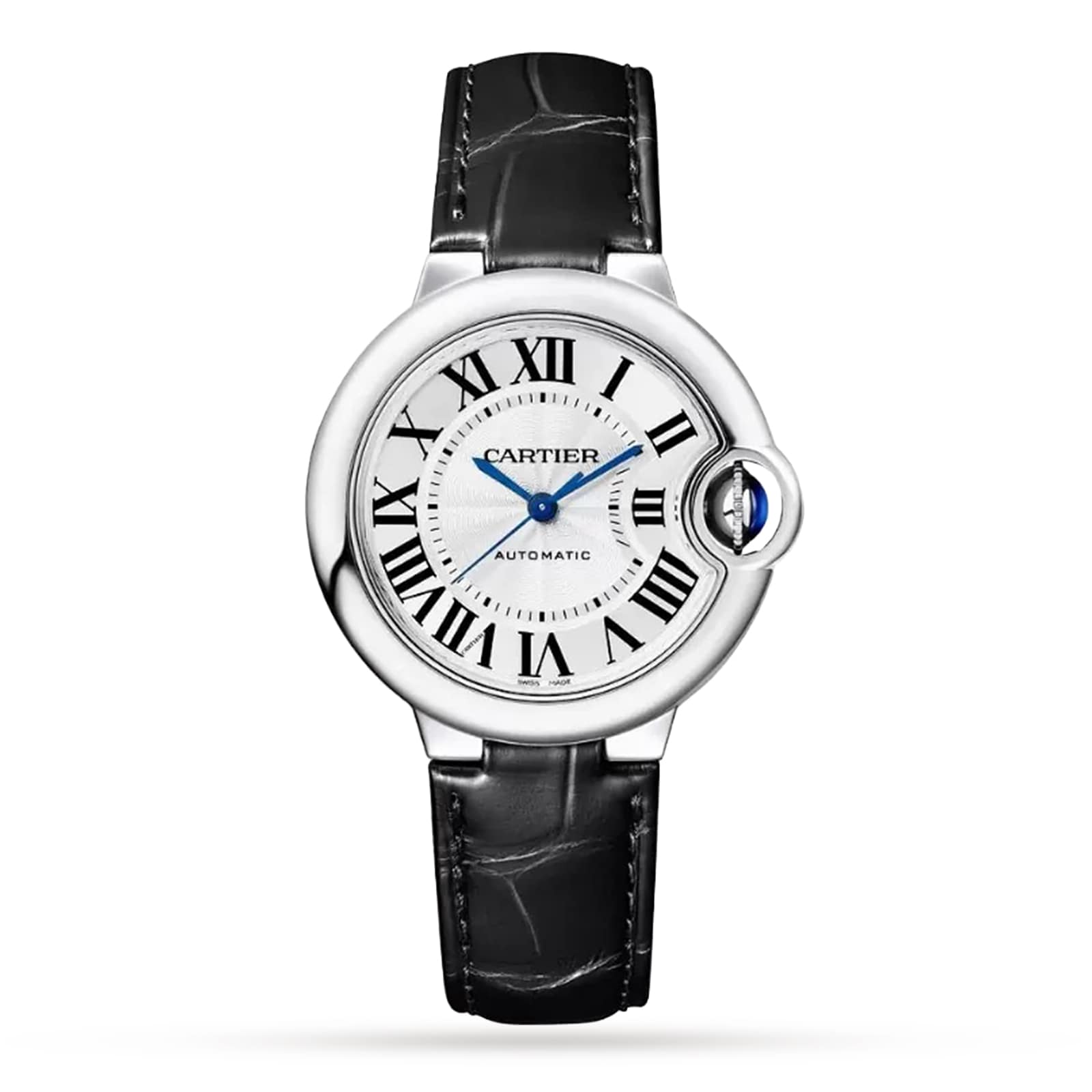 Cartier Ballon Bleu de Cartier watch, 33 mm, mechanical movement with automatic winding. Steel case-P17311207