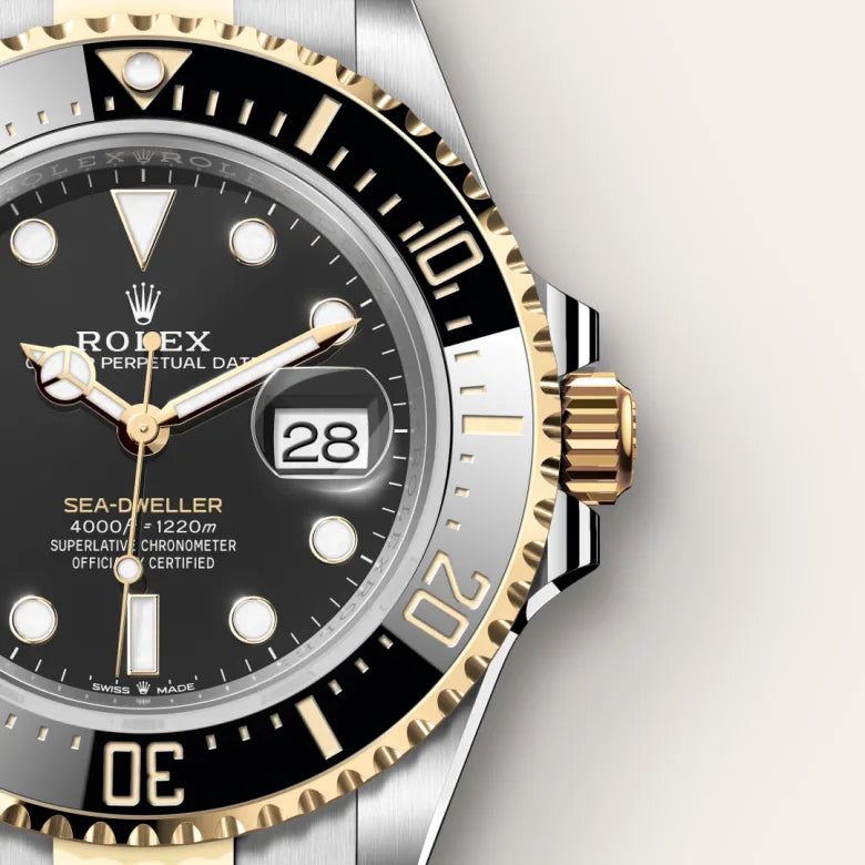 2025 Sea-Dweller Rolex Oyster, 43 mm, Oystersteel and yellow gold M126603-0001