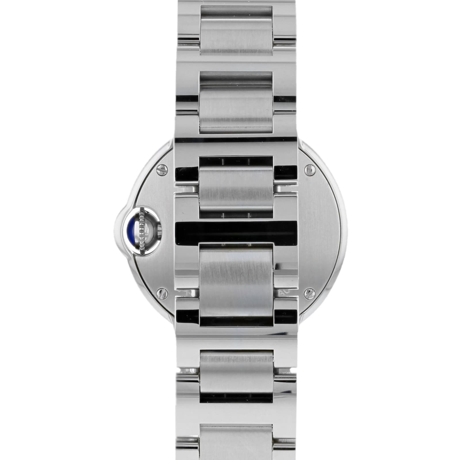 Cartier Ballon Bleu De Cartier Watch 28mm, Quartz Movement, Steel, Diamonds-P17310729