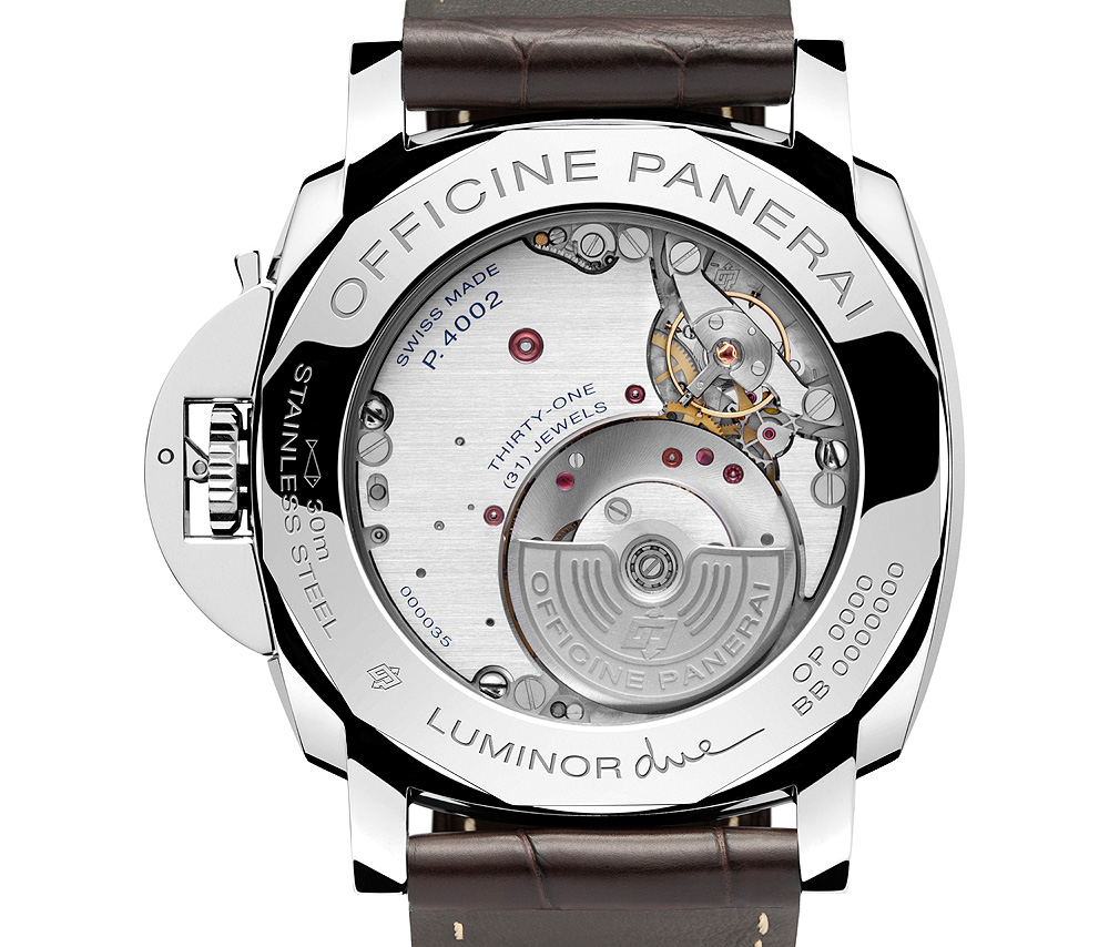 PANERAI Luminor Due GMT Anthracite Dial Automtic Men's Watch PAM00944