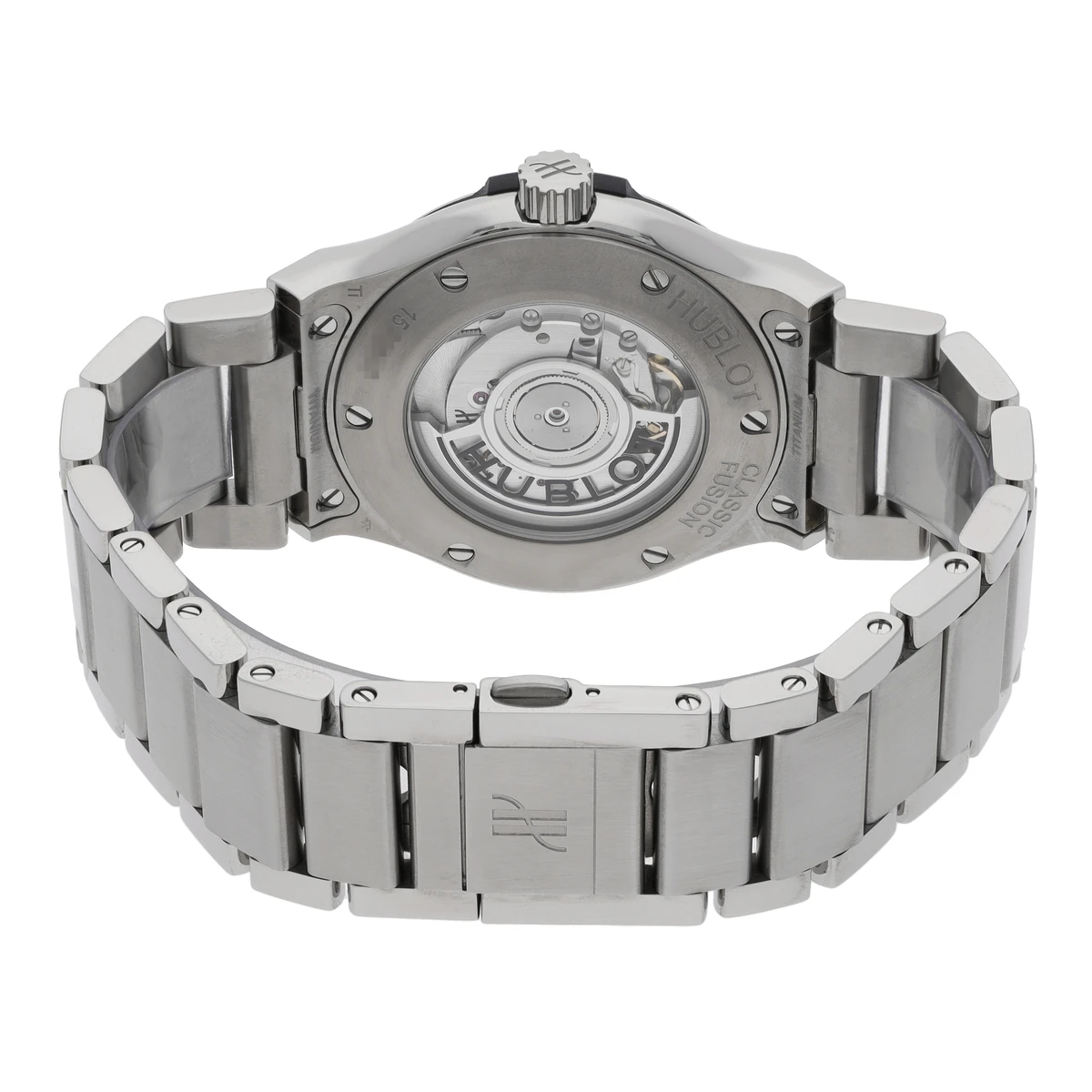 Hublot Classic Fusion 42mm Matte Black Dial Automatic Titanium Men's Watch 548.NX.1170.NX