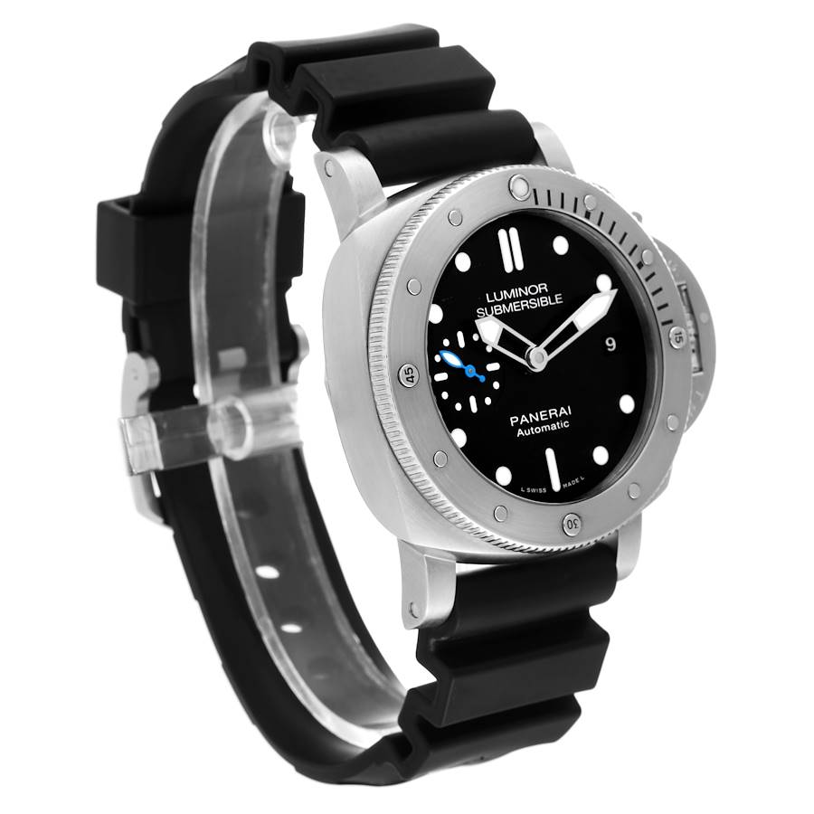 Panerai Luminor Submersible 1950 3 Days Automatic Titanio 47mm Black Dial Men's Watch Pam01305