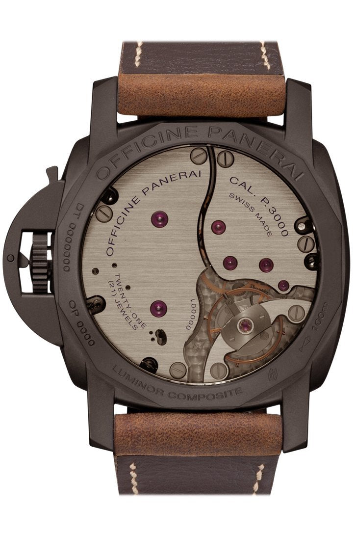 Panerai Luminor 1950 3 Days Composite 47mm Brown Dial Men's Watch Pam00375