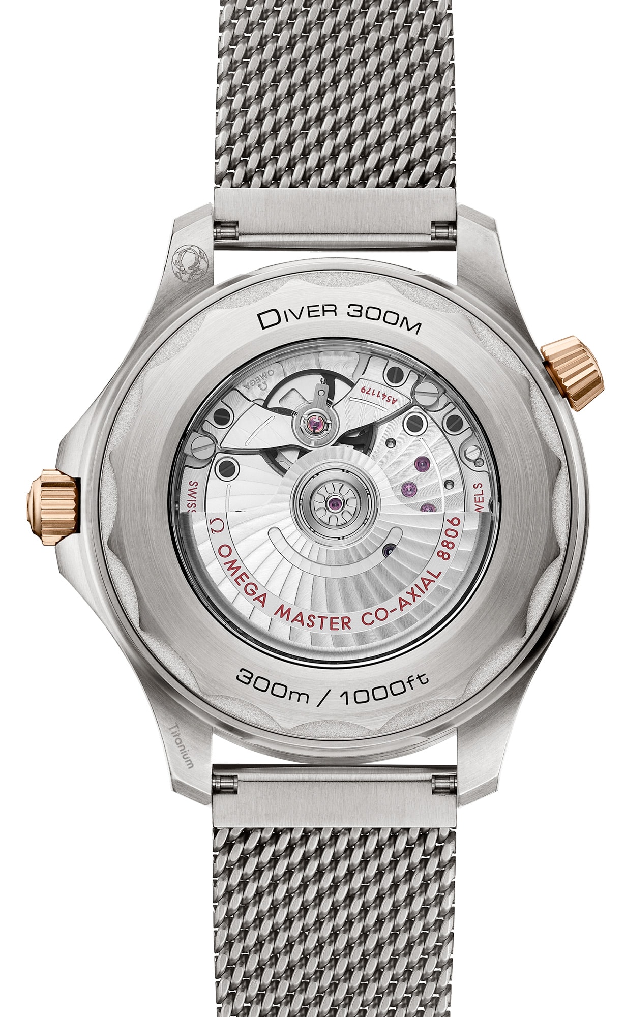 2025 Omega 210.90.42.20.10.001 Seamaster Diver 300M Green Dial Titanium Bronze Gold on