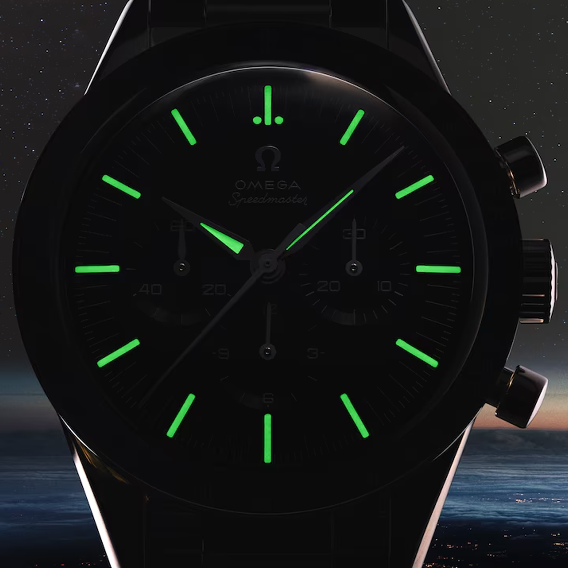 2025 Omega Speedmaster First OMEGA in Space 310.32.40.50.06.002 on Brown Leather Strap