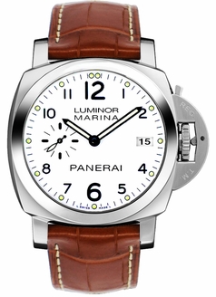 Panerai Luminor 1950 Automatic White Dial Men's Watch PAM00523