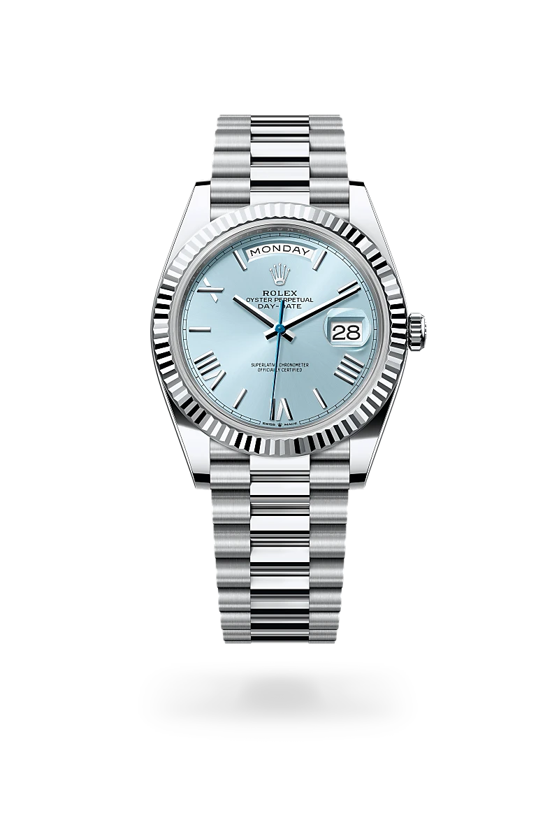 2025 Day-Date 40 Rolex Oyster, 40 mm, platinum M228236-0012