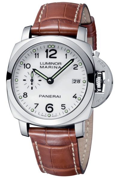 Panerai Luminor 1950 Automatic White Dial Men's Watch PAM00523