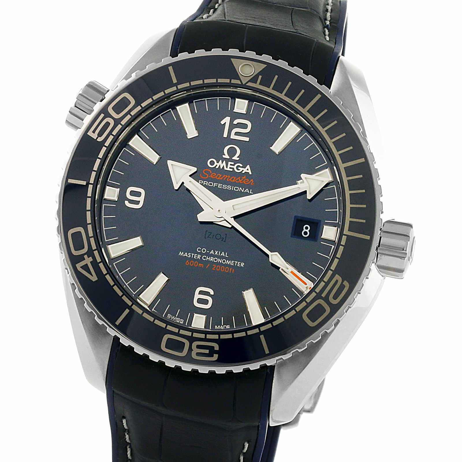 Omega Seamaster Planet Ocean 600M Mens 43.5mm Automatic Co-Axial Blue Divers Mens Watch-P17331283