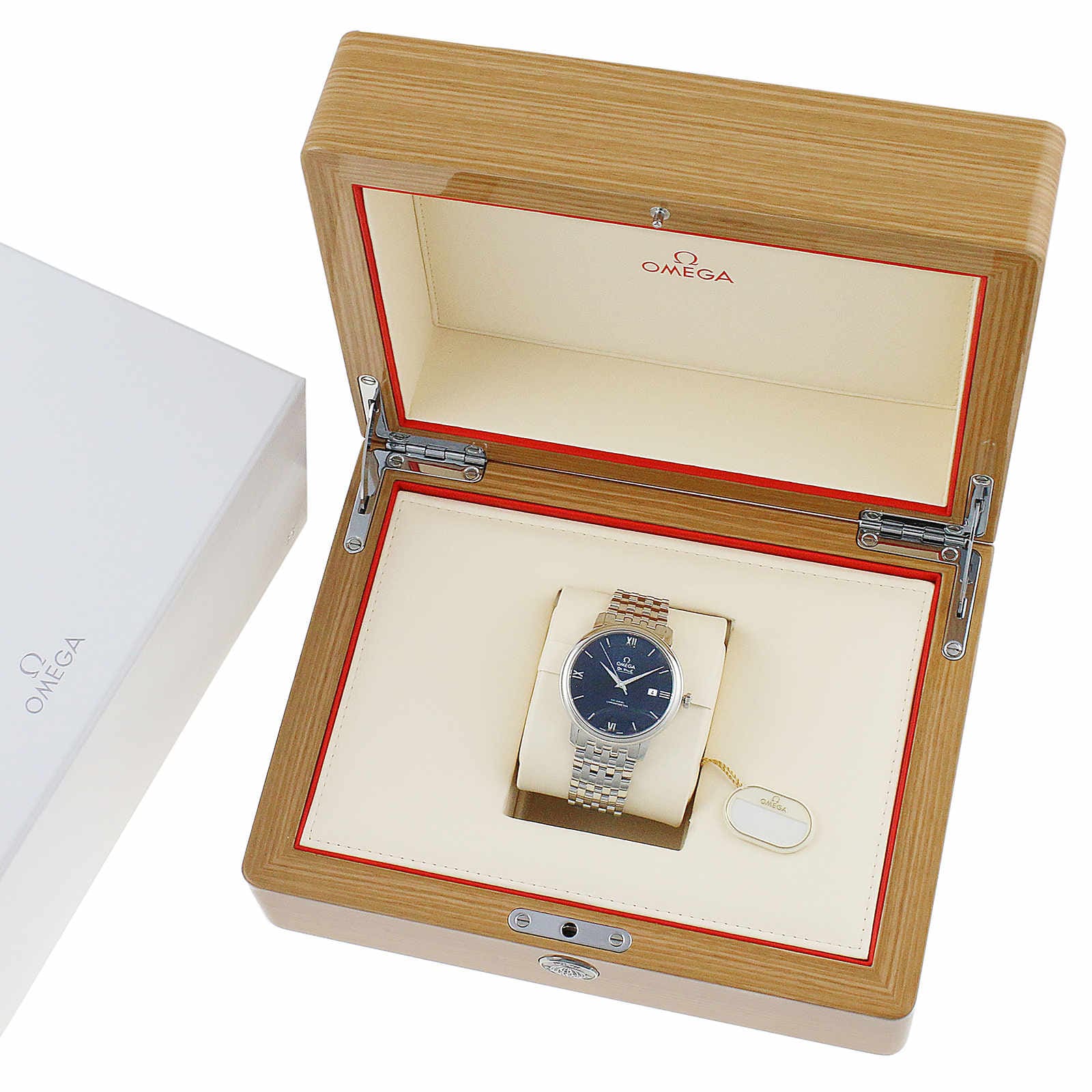 Omega De Ville Prestige Mens 39.5mm Automatic Co-Axial Date Mens Watch-P17331311