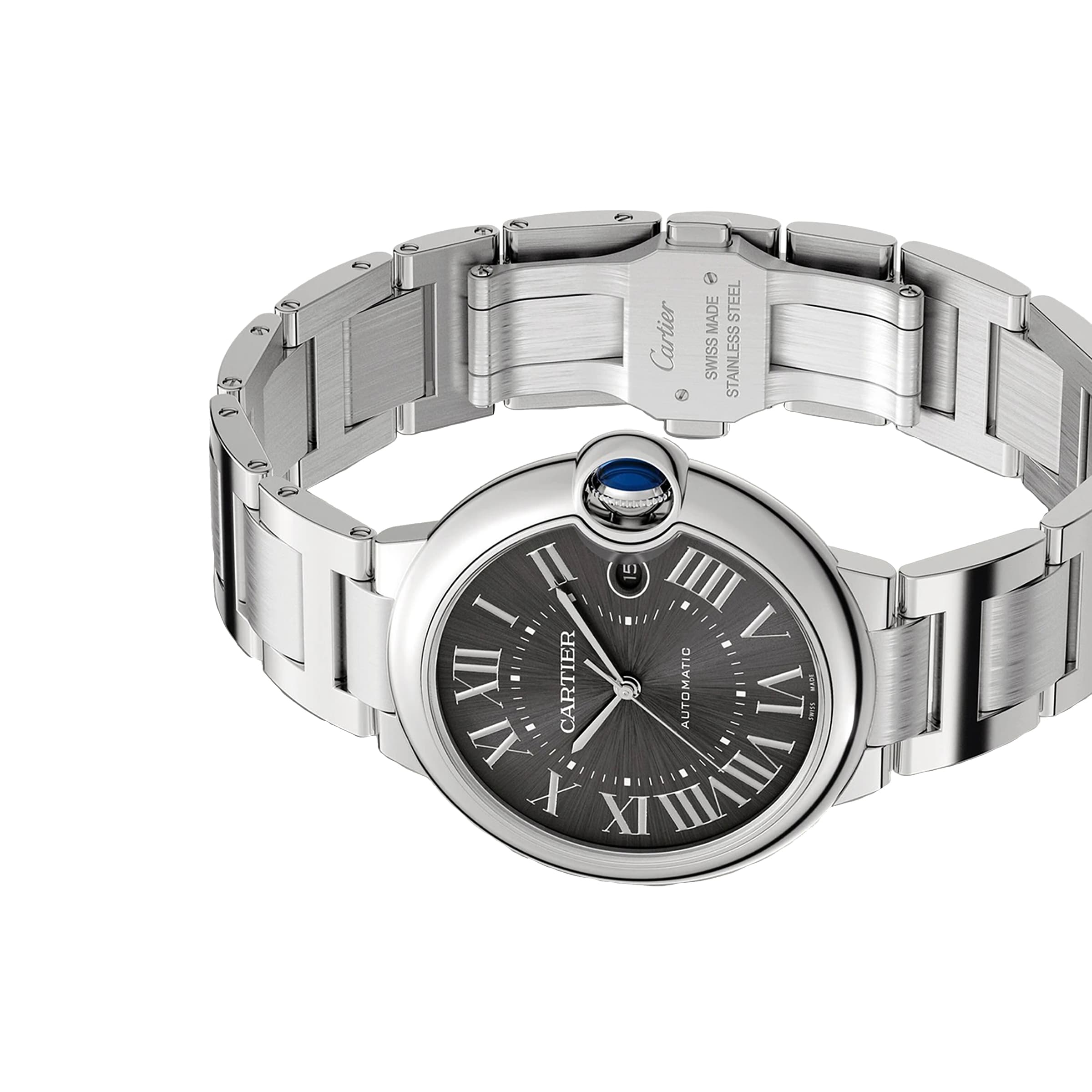 Cartier Ballon Bleu de Cartier watch 40mm, automatic movement, steel-P17311194
