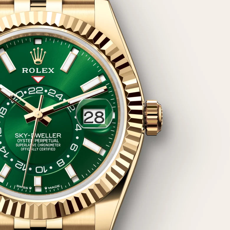 2025 Sky-Dweller Rolex Oyster, 42 mm, yellow gold M336938-0008